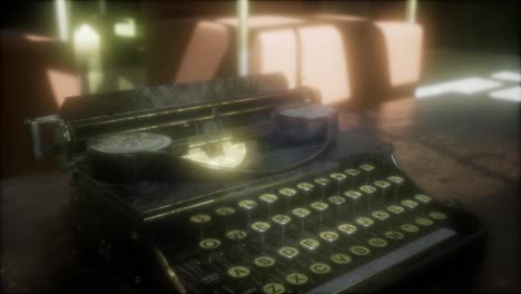 Retro-Schreibmaschine